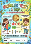 3. Sınıf Kesirlerin Gösterimi Konusu Testi 25 Soru