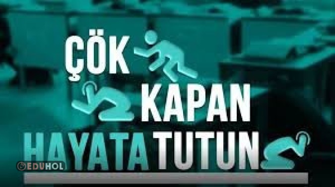 SOSYAL ETKİNLİK Toplumsal Bilinci Geliştirmeye Yönelik Çalışmalar - Deprem Tatbikatı raporu