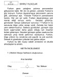 Okuma Anlama ve Hikaye Haritası