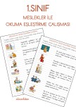 1. Sınıf “Meslekler ile Okuma Eşleştirme Çalışması”