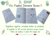 3. Sınıf Deneme Sınavı (40 soru- Eko Fasikül)