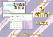 4. Sınıf 2. Hafta 