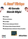 4. Sınıf Türkçe 