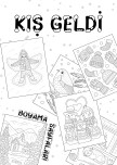 “KIŞ GELDİ” Boyama Kitabı (9 sf.)