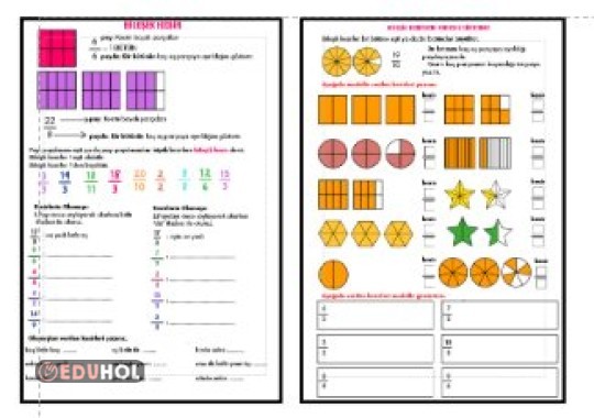BİLEŞİK KESİRLERİ OKUMA VE MODELLE GÖSTERME