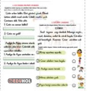 Ç SESİ OKUMA - ANLAMA - DİKTE - GÖRSEL EŞLEŞTİRME