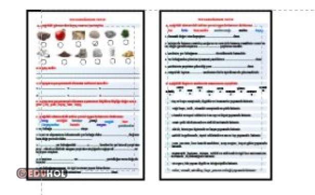 FEN BİLİMLERİ - YER KABUĞUNUN YAPISI ETKİNLİK 1