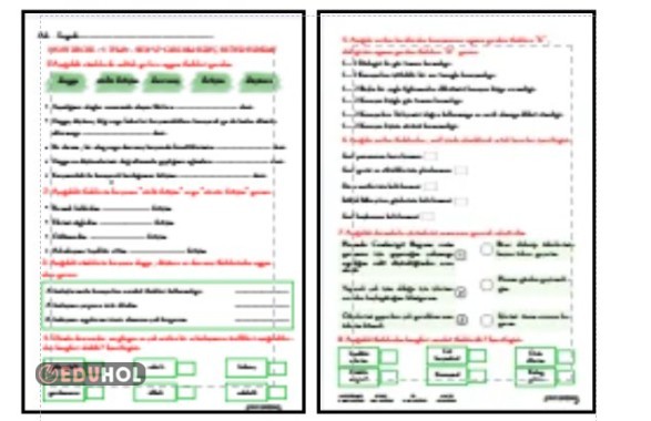 HAYAT BİLGİSİ - 1.TEMA BEN VE OKULUM SÜREÇ DEĞERLENDİRME