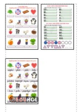 P SESİ GÖRSEL DİKTE - CEVAPLI - RİTMİK SAYMALARI YAZIYORUM