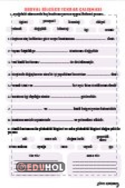 SOSYAL BİLGİLER - TEKRAR ÇALIŞMASI - KİMLİĞİM - YAŞAM ÖYKÜM - İLGİ , İHTİYAÇ VE YETENEKLERİM