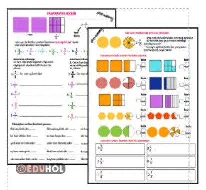 TAM SAYILI KESİRLERİ OKUMA VE MODELLE GÖSTERME