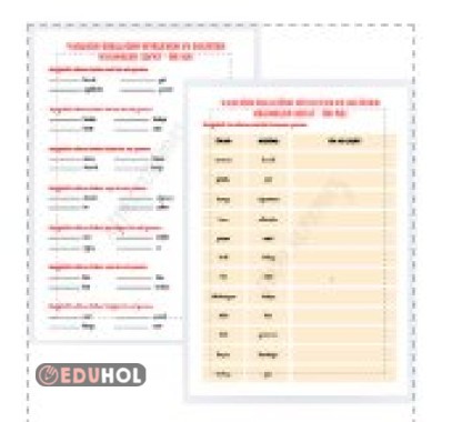 VARLIĞIN ÖZELLİĞİNİ BELİRTEN VE NİTELEYEN KELİMELER-ÖN AD - SIFAT ETKİNLİK 1