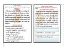 TÜM HARFLER METİN DİKTESİ-OKUMA ANLAMA SORU CEVAPLI - NOKTALAMA İŞARETLERİ