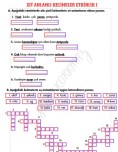 ZIT ANLAMLI KELİMELER ETKİNLİK 2
