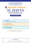 1. Sınıf 35. Hafta Tüm Dersler Etkinlik Kitapçığı Türkçe + Matematik + Hayat Bilgisi  PDF İndir