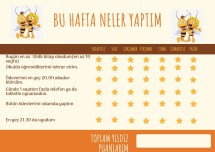 ÖRNEK DARVANIŞ ÇİZELGESİ