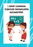 MATEMATİK NESNELERİ YÖNLERE GÖRE KES YAPIŞTIR ETKİNLİĞİ