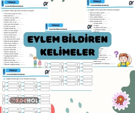 EYLEM BİLDİREN KELİMELER