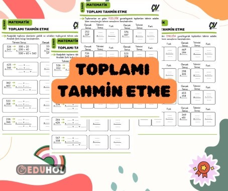 TOPLAMI TAHMİN ETME