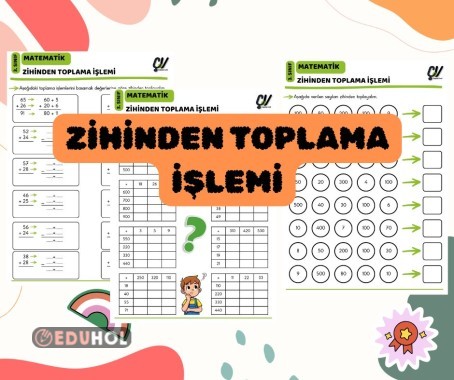 ZİHİNDEN TOPLAMA İŞLEMİ