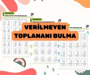 VERİLMEYEN TOPLANANI BULMA