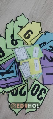 Ramazan etkinlikleri sınıf süsleme kiti 30 gün