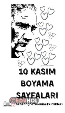 10 KASIM BOYAMA SAYFALARI