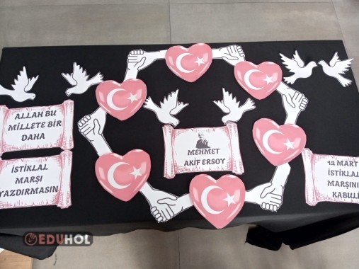 İSTİKLAL MARŞININ KABULÜ PANO ÇALIŞMASI 2
