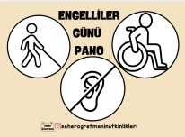 ENGELLİLER GÜNÜ PANO