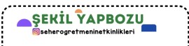ETKİNLİK HAFTASI İÇİN ŞEKİL YAPBOZU