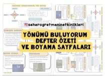 YÖNÜMÜ BULUYORUM DEFTER ÖZETİ VE BOYAMA SAYFALARI