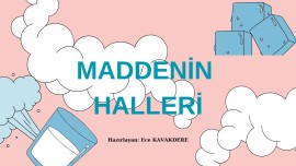 MADDDENİN HALLERİ SUNUM