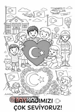 Bayrağımı çok Seviyorum