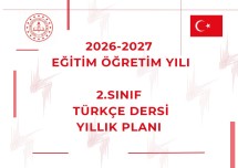 2.Sınıf Yıllık Plan Kapakları 2026-2027