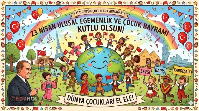 23 Nisan Çocuk Bayramı 12 A4 Pano 3