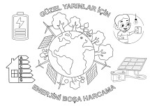 Enerji Tasarrufu Haftası Boyama