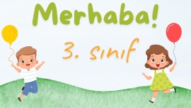 Merhaba 3. Sınıf Dijital Pano