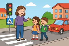 TRAFİK KURALLARINI ÖĞRENİYORUM