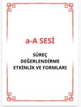 Okuma Yazma Süreç Değerlendirme Harf Kapakları
