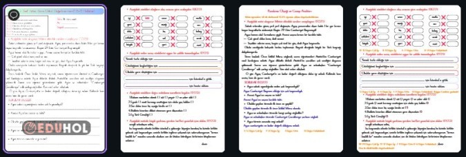 2. Sınıf Türkçe Süreç Odaklı Değerlendirme 2 (5-9. Haftalar)