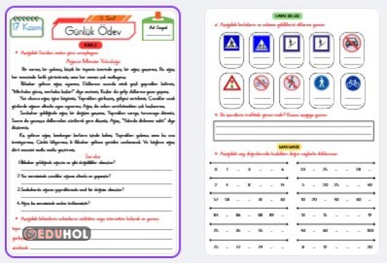 Günlük Ödev (17 Kasım)