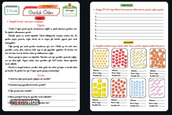 Günlük Ödev (3 Aralık)