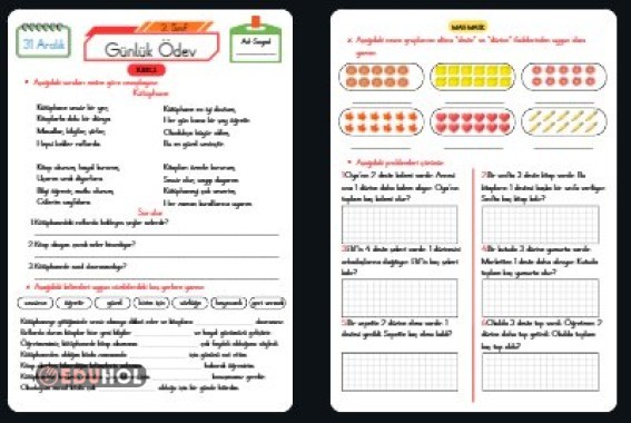 Günlük Ödev (31 Aralık)