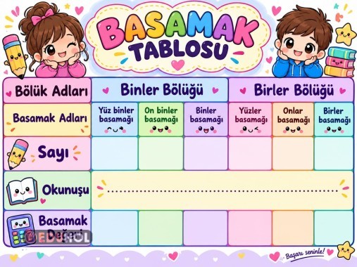 BASAMAK VE BÖLÜK ADLARI -2
