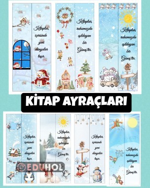 KARNE HEDİYE PAKETLERİNE UYGUN KİTAP AYRAÇLARI