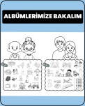 ALBÜMLERİMİZE BAKALIM İNTERAKTİF DEFTER ÇALIŞMASI