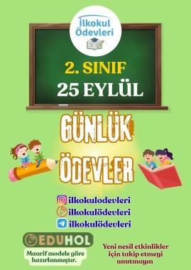 2. SINIF 25 EYLÜL GÜNÜ ÇALIŞMALARIM-4 SAYFA