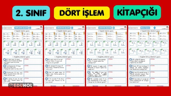 2. SINIF 4 İŞLEM VE PROBLEM KİTAPÇIĞI