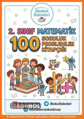2. SINIF MATEMATİK 100 SORULUK PROBLEMLER KİTAPÇIĞI-2