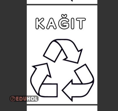 2. SINIF TÜRKÇE GERİ DÖNÜŞÜM PANO